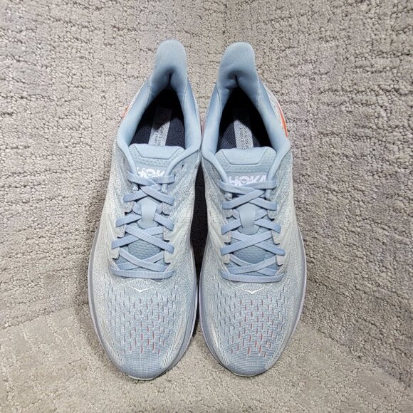 Hoka One One Clifton 8 Women's Size US 10.5B Blue Fog Athletic Running Sneakers. - Picture 7 of 14